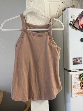 New Shebird Fly Free Ribbed Cami With Built In Bra Women's Size 5